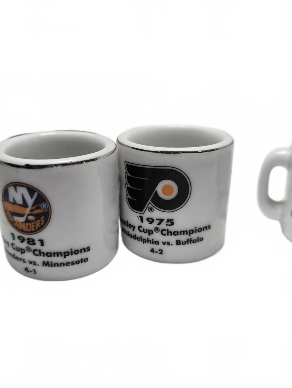 NHL Stanley Cup Champions Collectible Gumball Micro Mugs / Lot of 6
